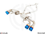 GTHAUS MEISTERSCHAFT Titanium Exhaust Alfa Romeo Giulia Quadrifoglio (2.9L V6 Twin Turbo)