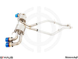 GTHAUS MEISTERSCHAFT Titanium Exhaust Alfa Romeo Giulia Quadrifoglio (2.9L V6 Twin Turbo)