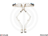 GTHAUS MEISTERSCHAFT Titanium Exhaust Alfa Romeo Giulia Quadrifoglio (2.9L V6 Twin Turbo)