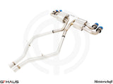 GTHAUS MEISTERSCHAFT Titanium Exhaust Alfa Romeo Giulia Quadrifoglio (2.9L V6 Twin Turbo)