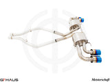 GTHAUS MEISTERSCHAFT Titanium Exhaust Alfa Romeo Giulia Quadrifoglio (2.9L V6 Twin Turbo)