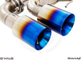 GTHAUS MEISTERSCHAFT Titanium Exhaust Alfa Romeo Giulia Quadrifoglio (2.9L V6 Twin Turbo)