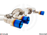 GTHAUS MEISTERSCHAFT Titanium Exhaust Alfa Romeo Giulia Quadrifoglio (2.9L V6 Twin Turbo)
