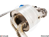 GTHAUS MEISTERSCHAFT Titanium Exhaust Alfa Romeo Giulia Quadrifoglio (2.9L V6 Twin Turbo)