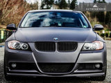 AutoTecknic Replacement Glazing Black Front Grilles - E90 Sedan / E91 Wagon | 3 Series