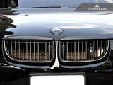 AutoTecknic Replacement Carbon Fiber Front Grilles - E90 Sedan / E91 Wagon | 3 Series