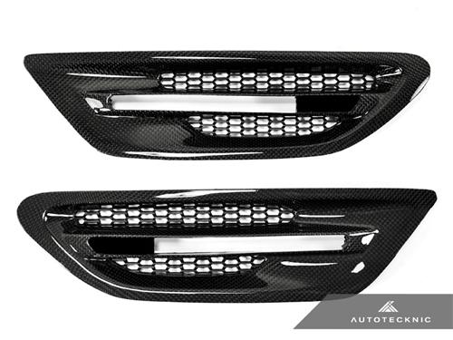 AutoTecknic Replacement Carbon Fiber Fender Vents - F10 Sedan | M5