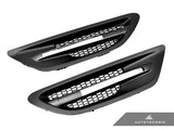 AutoTecknic Replacement Stealth Black Fender Vents - F10 Sedan | M5