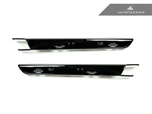 AutoTecknic Replacement Glazing Black Fender Trims - F80 M3 | F82 / F83 M4