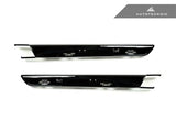 AutoTecknic Replacement Glazing Black Fender Trims - F80 M3 | F82 / F83 M4
