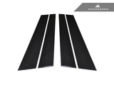 AutoTecknic Carbon Fiber B-Pillar Covers - BMW E34 Sedan