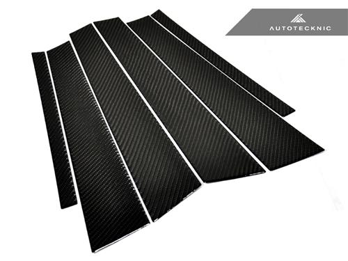 AUTOTECKNIC CARBON FIBER B & C PILLAR COVERS - BMW F30 3-SERIES SEDAN