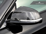 AutoTecknic Replacement Carbon Fiber Mirror Covers - BMW F87 M2