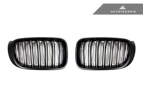 AutoTecknic Replacement Stealth Black Front Grilles - F25 X3 LCI | F26 X4