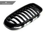 AutoTecknic Replacement Glazing Black Front Grilles - F34 3-Series Gran Turismo