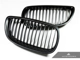 AutoTecknic Replacement Stealth Black Front Grilles - E92/ E93 3-Series (including E9X M3)