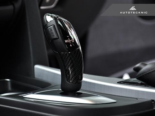 AutoTecknic Carbon Fiber Gear Selector Cover - BMW (Automatic Transmission Equipped Only)
