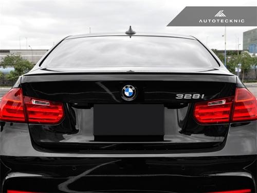 AutoTecknic Carbon Fiber Trunk Lip Spoiler - BMW F30 3-Series Sedan | F80 M3