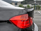 AutoTecknic Carbon Fiber Trunk Lip Spoiler - BMW F30 3-Series Sedan | F80 M3