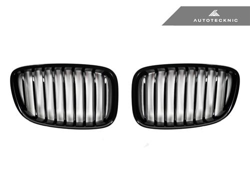 AutoTecknic Replacement Glazing Black Front Grilles - F07 5-Series Gran Turismo