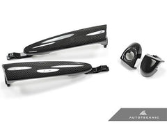 AutoTecknic Replacement Carbon Fiber Door Handles - BMW E90 E91 E92 E93 (2008-2013)