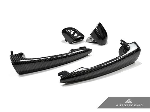 AutoTecknic Replacement Carbon Fiber Door Handles - E46 Coupe / Convertible M3