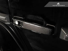 AutoTecknic Dry Carbon Fiber Door Handle Trims - Mercedes-Benz W463 G-Class