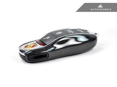 AutoTecknic Replacement Carbon Fiber Key Cover - Porsche