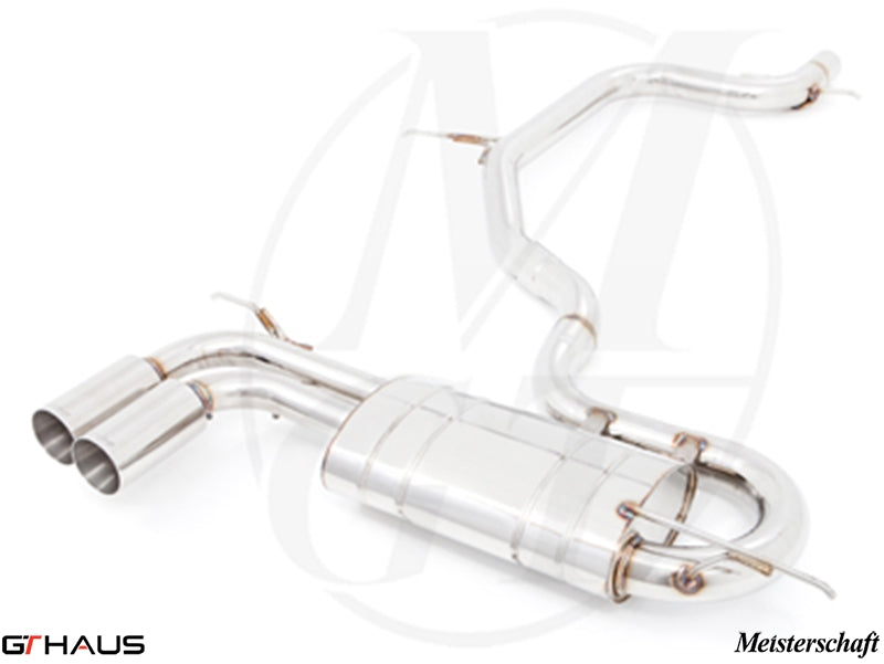 GTHAUS MEISTERSCHAFT Catback Exhaust - Audi A3 Type 8P (2006+) 2.0T