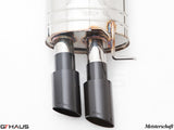 GTHAUS MEISTERSCHAFT Audi A5 Coupe 2.0 TFSI HP Touring (High Performance) Exhaust 4x83mm