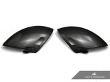 AutoTecknic Replacement Carbon Fiber Mirror Covers - BMW E60 M5 | E63 M6