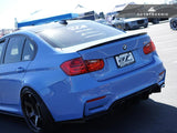 AutoTecknic Vacuumed Carbon Fiber Performante Trunk Spoiler - F30 3-Series Sedan | F80 M3