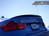 AutoTecknic Vacuumed Carbon Fiber Performante Trunk Spoiler - F30 3-Series Sedan | F80 M3