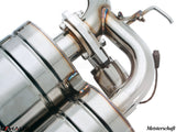 GTHAUS MEISTERSCHAFT BMW E63/E64 M6 (2006-2010) V10 (Coupe/Convertible) - GTC (EV Control) SUS 4x90mm Round Split Tips