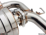 GTHAUS MEISTERSCHAFT BMW E63/E64 M6 (2006-2010) V10 (Coupe/Convertible) - GTC (EV Control) SUS 4x90mm Round Split Tips
