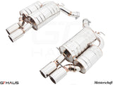 GTHAUS MEISTERSCHAFT BMW E63/E64 M6 (2006-2010) V10 (Coupe/Convertible) - GTS (Ultimate Sport Performance) SUS 4x90mm Round Split Tips