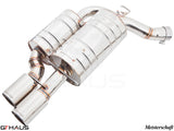 GTHAUS MEISTERSCHAFT BMW E63/E64 M6 (2006-2010) V10 (Coupe/Convertible) - GTS (Ultimate Sport Performance) SUS 4x90mm Round Split Tips