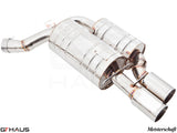 GTHAUS MEISTERSCHAFT BMW E63/E64 M6 (2006-2010) V10 (Coupe/Convertible) - GTS (Ultimate Sport Performance) SUS 4x90mm Round Split Tips