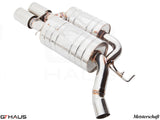 GTHAUS MEISTERSCHAFT BMW E63/E64 M6 (2006-2010) V10 (Coupe/Convertible) - GTS (Ultimate Sport Performance) SUS 4x90mm Round Split Tips