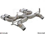 GTHAUS MEISTERSCHAFT BMW M3 E90/E92/E93 (S65) SGT (SUPER GT Racing Meist Ultimate Version) Exhaust Titanium (4x83mm)