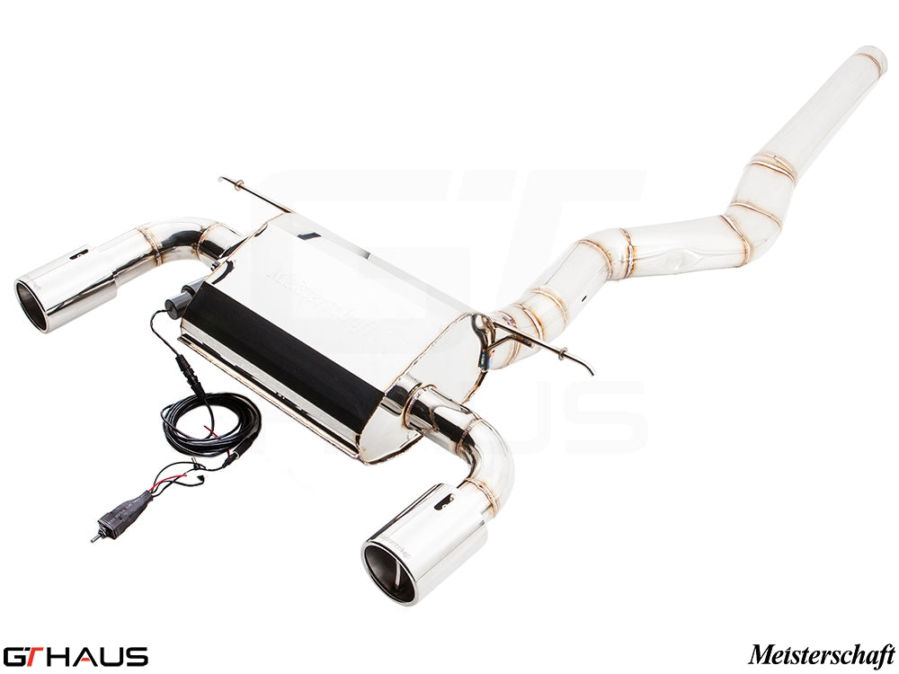 GTHAUS MEISTERSCHAFT BMW 335/340i/xi Sedan/Touring F30/F31/F34/F36 - GTC (EV Control) SUS Exhaust 2x102mm