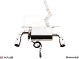 GTHAUS MEISTERSCHAFT BMW 335/340i/xi Sedan/Touring F30/F31/F34/F36 - GTC (EV Control) SUS Exhaust 2x102mm