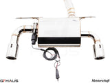 GTHAUS MEISTERSCHAFT BMW 335/340i/xi Sedan/Touring F30/F31/F34/F36 - GTC (EV Control) SUS Exhaust 2x102mm