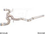 GTHAUS MEISTERSCHAFT BMW 335/340i/xi Sedan/Touring F30/F31/F34/F36 - SGT (Super GT Racing Meist Ultimate Version) TI Exhaust 2x102mm