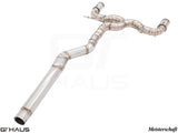 GTHAUS MEISTERSCHAFT BMW 335/340i/xi Sedan/Touring F30/F31/F34/F36 - SGT (Super GT Racing Meist Ultimate Version) TI Exhaust 2x102mm