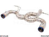GTHAUS MEISTERSCHAFT BMW 335/340i/xi Sedan/Touring F30/F31/F34/F36 - SGT (Super GT Racing Meist Ultimate Version) TI Exhaust 2x102mm