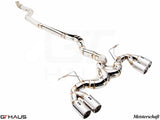 GTHAUS MEISTERSCHAFT BMW 335/340i/xi Sedan/Touring F30/F31/F34/F36 - SGT (Super GT Racing Meist Ultimate Version) SUS Exhaust 4x90mm