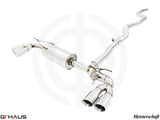 GTHAUS MEISTERSCHAFT BMW G30/G31 5 Series 540i/xi Inline 6 (B58) [2021+] Stainless Steel OE-C 4x90mm