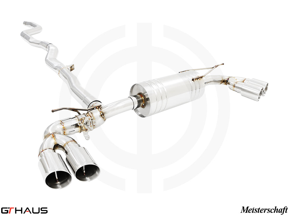 GTHAUS MEISTERSCHAFT BMW G30/G31 5 Series 540i/xi Inline 6 (B58) [2021+] Stainless Steel OE-C 4x90mm