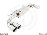 GTHAUS MEISTERSCHAFT BMW G30/G31 5 Series 520i/530i Inline 4 [2016+] Stainless Steel OE-C 4x90mm